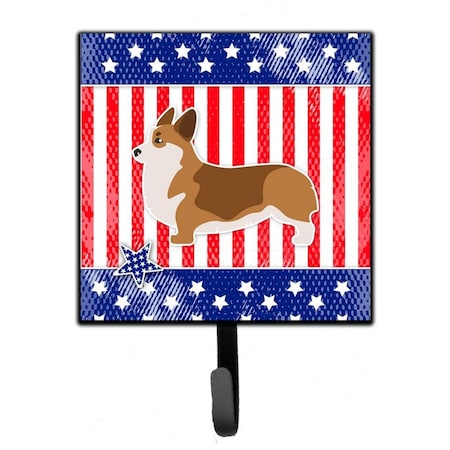 Carolines Treasures USA Patriotic Corgi Leash or Key Holder BB3320SH4